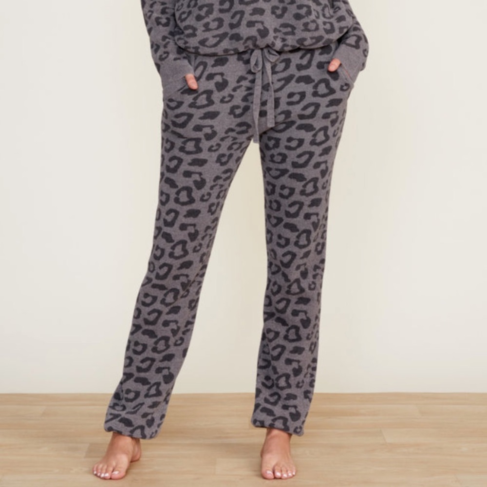 Barefoot Dreams CozyChic Ultra Lite® Barefoot in the Wild® Track Pant Sz XS NWT